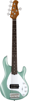 STERLING Bassgitarre, StingRay RAY35, 5-Saiter, Dorado Green