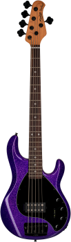 STERLING Bassgitarre, StingRay RAY35 Sparkle, Purple Sparkle