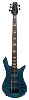 SPECTOR Bassgitarre, EuroLX, 5-Saiter, aktiv, Black und Blue Matte