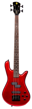 SPECTOR Bassgitarre, Performer, 4-Saiter, passiv, Metallic Red Gloss