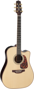 TAKAMINE Westerngitarre, Pro Serie, P7DC, Dreadnought/C