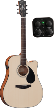 PLYTONE SERIES - EDCE-K10 DREADNOUGHT NATURAL