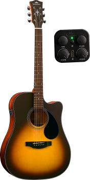 PLYTONE SERIES - EDCE-K10 DREADNOUGHT SUNBURST