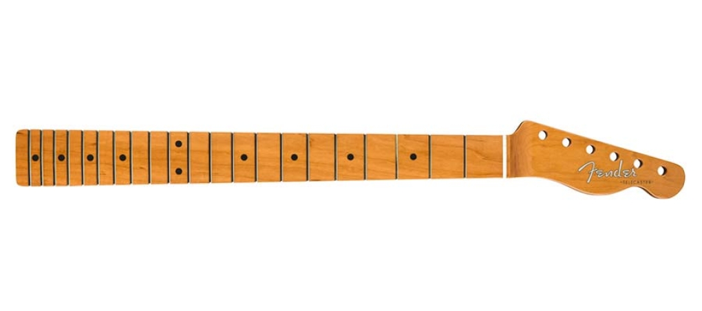 Fender Vintera roasted maple 60s Telecaster neck, 21 medium jumbo frets, 9.5 radius