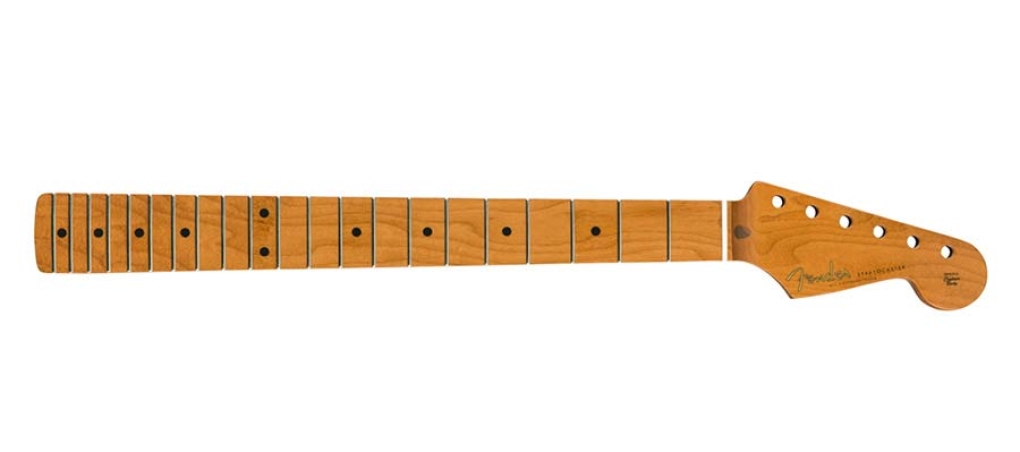 Fender Vintera roasted maple 50s Stratocaster neck, 21 medium jumbo frets, 9.5 radius