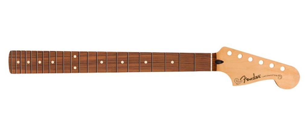 Fender Player Series Jazzmaster neck, 22 medium jumbo frets, pau ferro, 9.5, modern