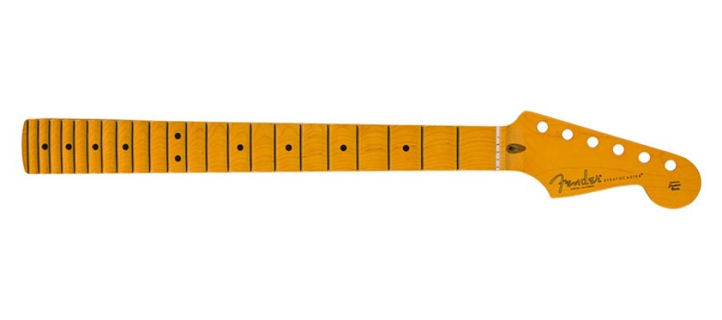 Fender American Pro II Strat neck, deep C profile, 22 narrow-tall frets, scalloped 9.5 maple fretboard