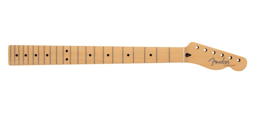 Fender made in Japan Hybrid II Telecaster neck, 22 narrow tall frets, 9.5 radius, C-shape, maple