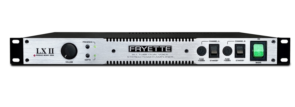 Fryette - LXII Power Amp 2 x 50 Watt - 1 Rack Space
