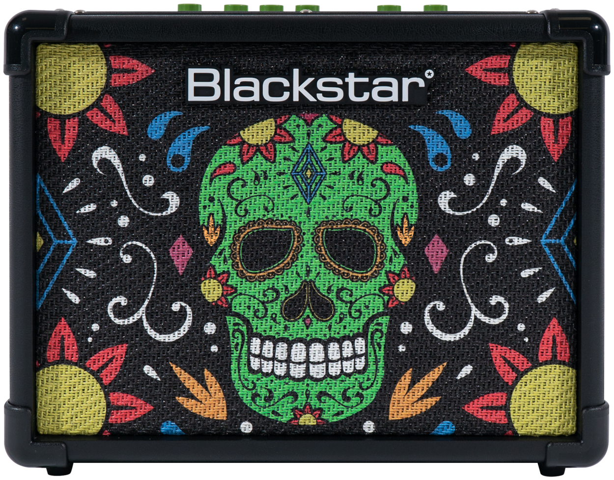 BLACKSTAR E-Gitarrencombo, ID:Core Stereo 10 V3, 10W, 2x3", Sugar Skul