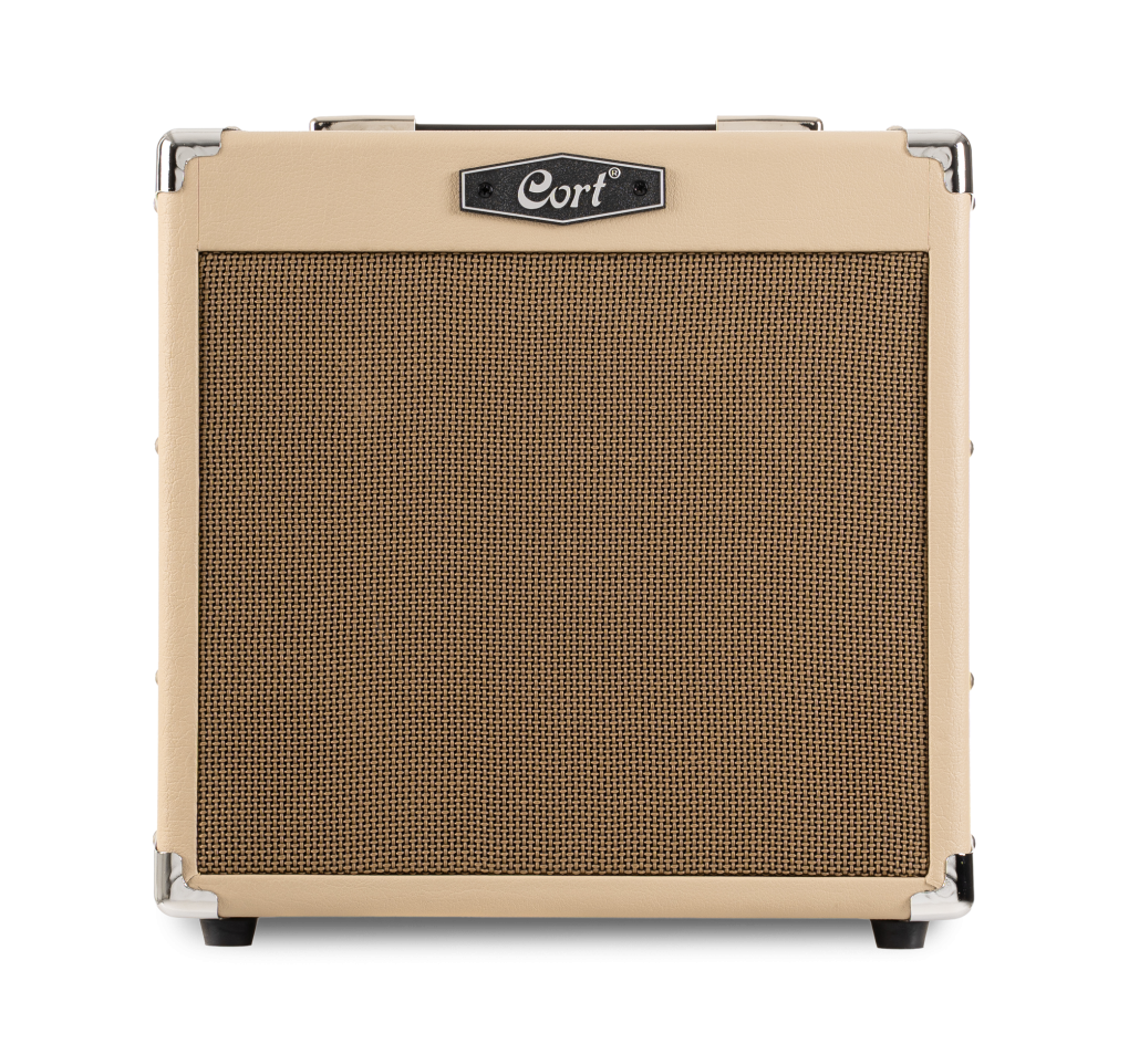 CORT E-Gitarrencombo, CM15R, White Sand, 15 Watt