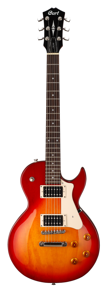 CORT E-Gitarre, CR100, Cherry Red Sunburst