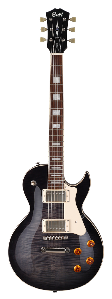 CORT E-Gitarre, CR250, Translucent Black