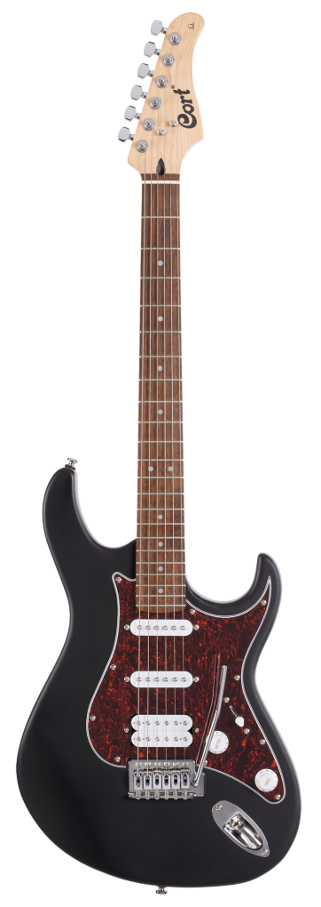 CORT E-Gitarre, G110, Open Pore Black