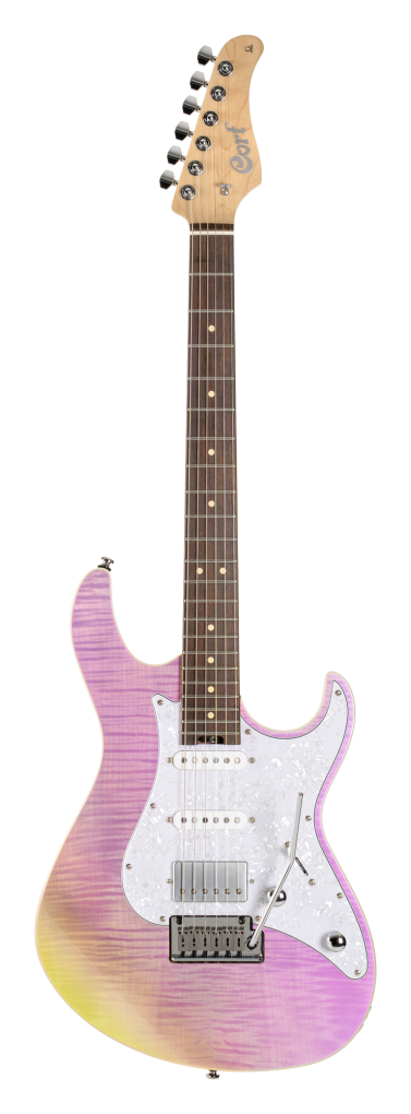 CORT E-Gitarre, G280 Select, Trans Chameleon Purple