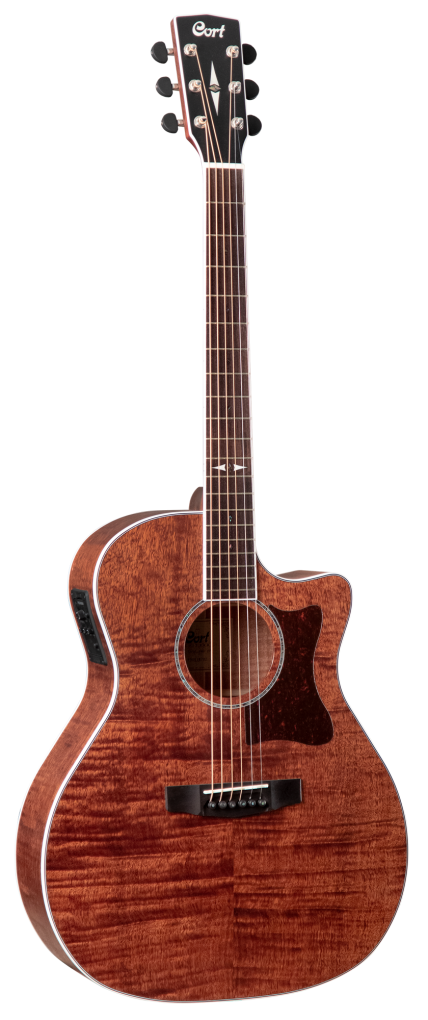 CORT Westerngitarre, GA5F-FMH, Open Pore, Preamp