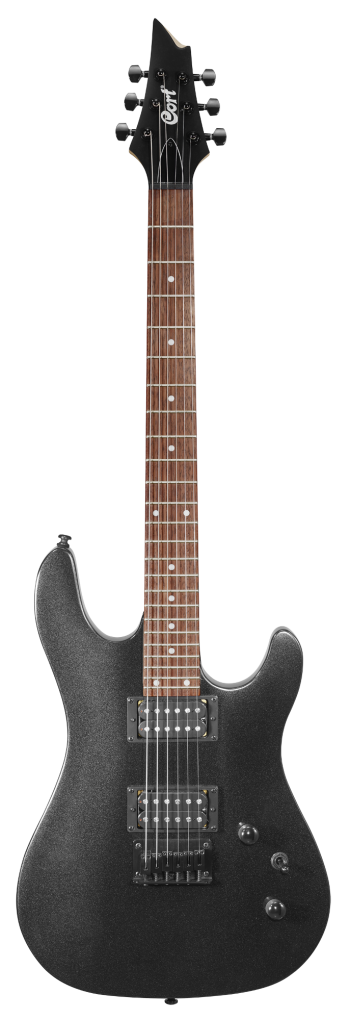 CORT E-Gitarre, KX100, Black Metallic