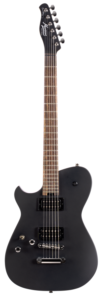 CORT E-Gitarre, Manson Meta, MBM-2H, Satin Black, Linkshänder