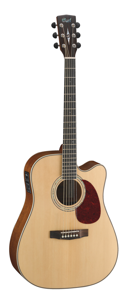 CORT Westerngitarre, MR710F, Natur Satin, Preamp