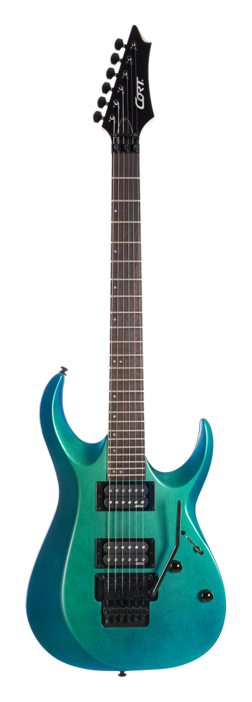 CORT E-Gitarre, X-300, Flip Blue