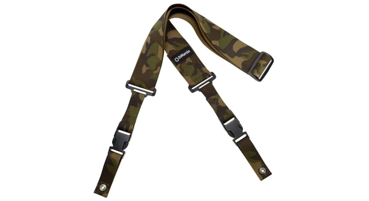 DiMarzio DD 2200CM ClipLock Strap Cordura Camo