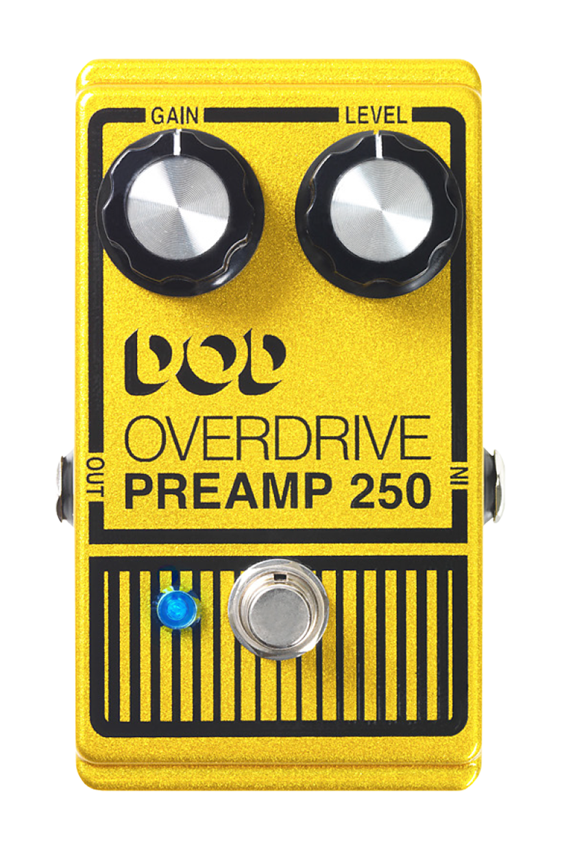 DIGITECH Effektpedal, DOD Overdrive Preamp 250 Pedal, Overdrive Pedal