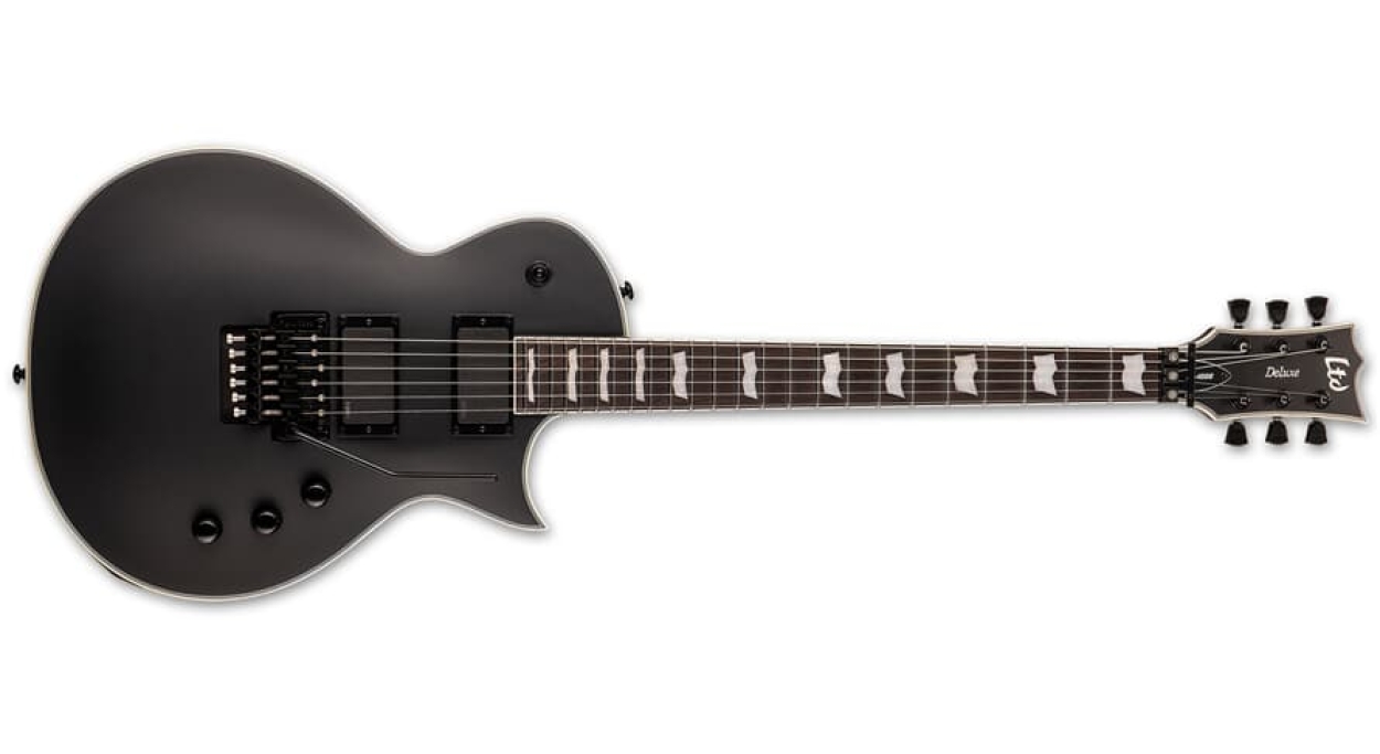 LTD EC-1000 FR BLKS BLACK SATIN