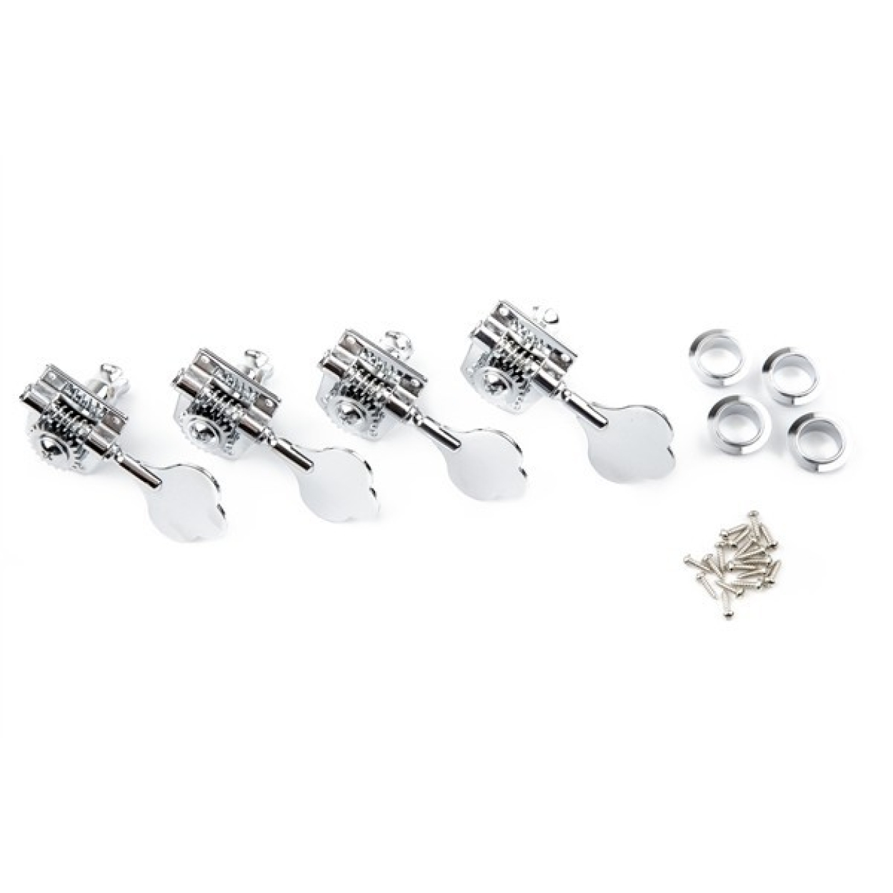 Standard-Highway One™ Series Bass Tuning Machines Chrome Set