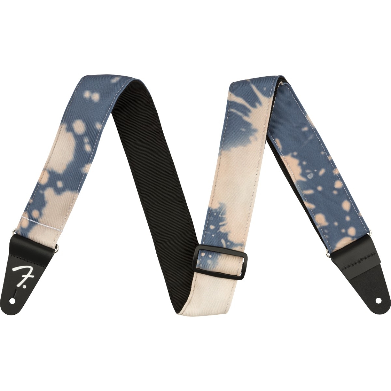 Strap Fender Tie Dye Acid Wash, Faded Navy