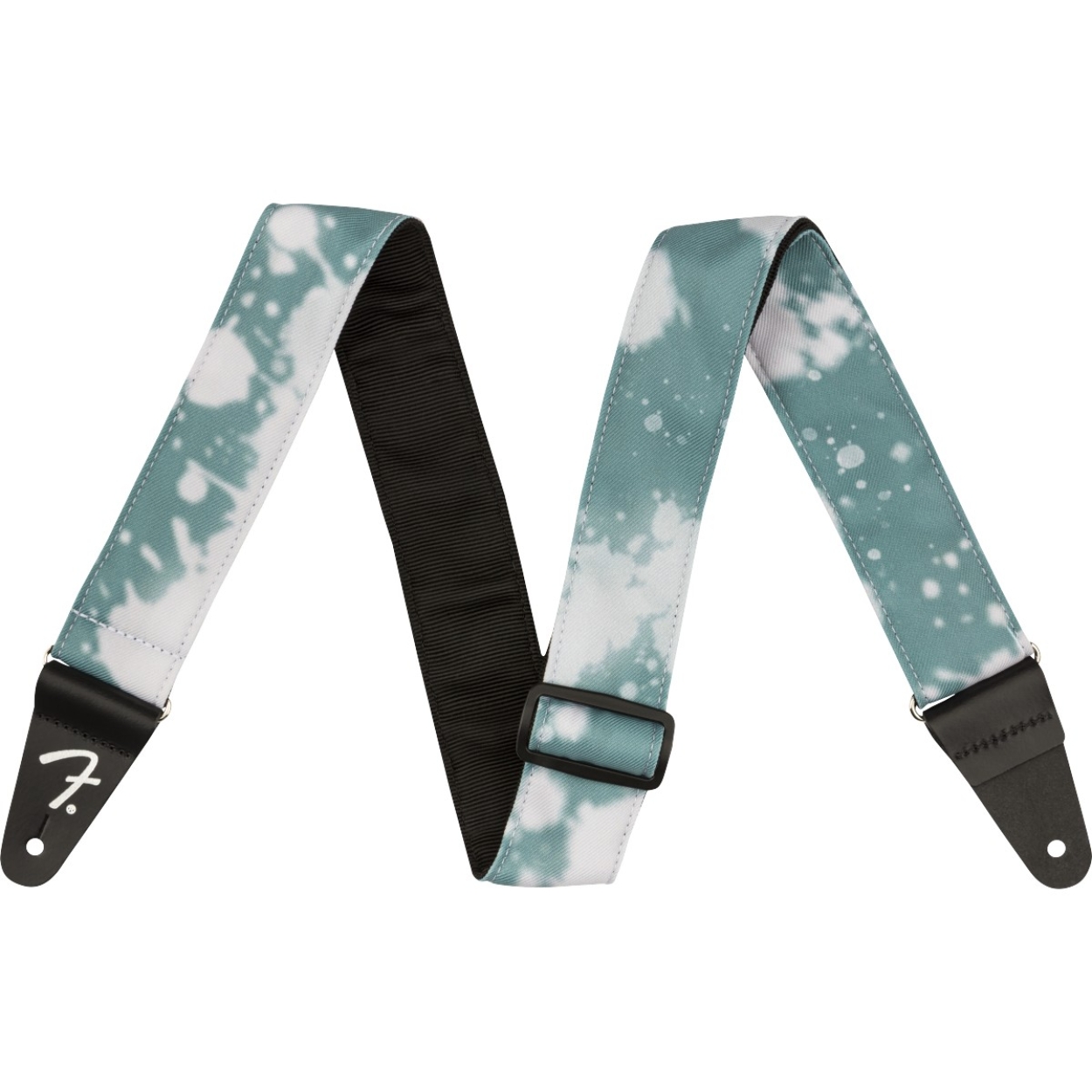 Strap Fender Tie Dye Acid Wash Strap, Teal