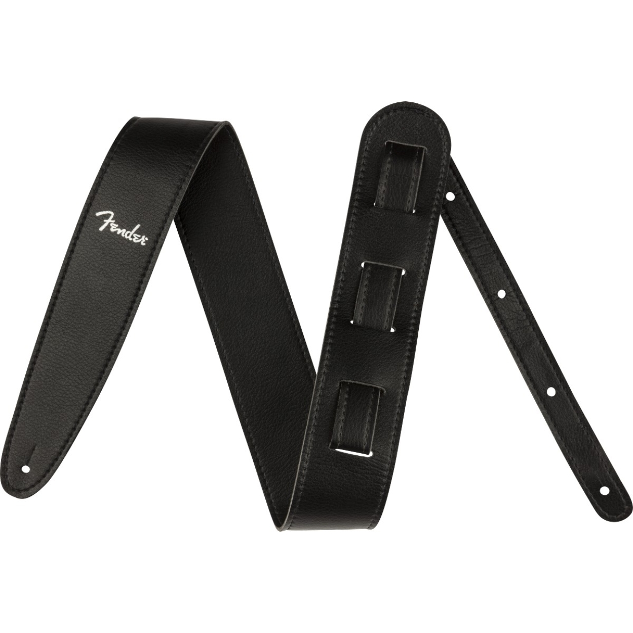 Strap Fender Vegan Leather, Black, 2.5"