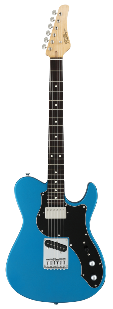 FGN E-Gitarre, Boundary Iliad, H/S, Sapphire Blue Metallic, Gigbag