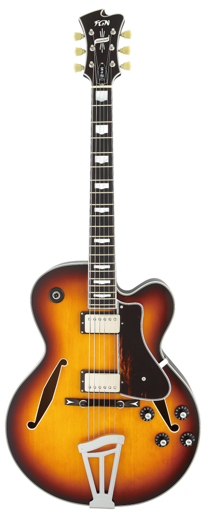 FGN E-Gitarre, Masterfield Jazz, HH, Jazz Burst