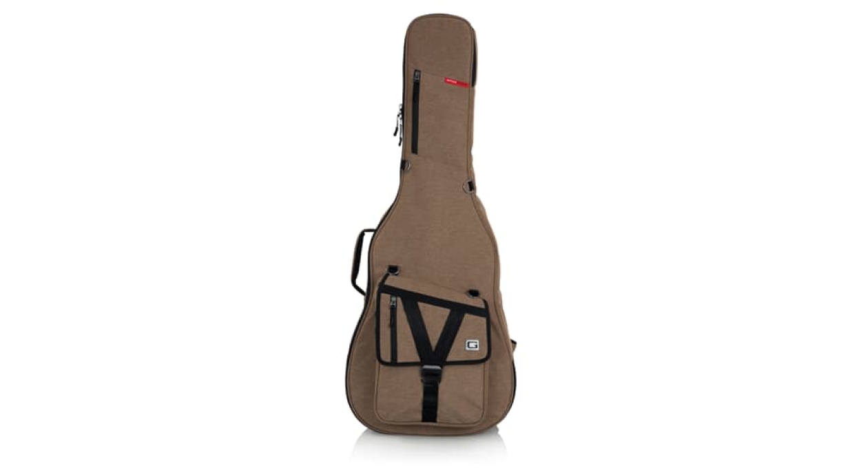 Gator GT-ACOUSTIC-TAN Transit Series Bag for Acoustic Guitars