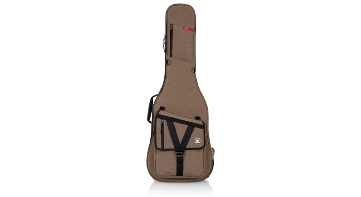 Gator GT-ELECTRIC-TAN Transit Series Bag Electric Guitars Tan Exterior