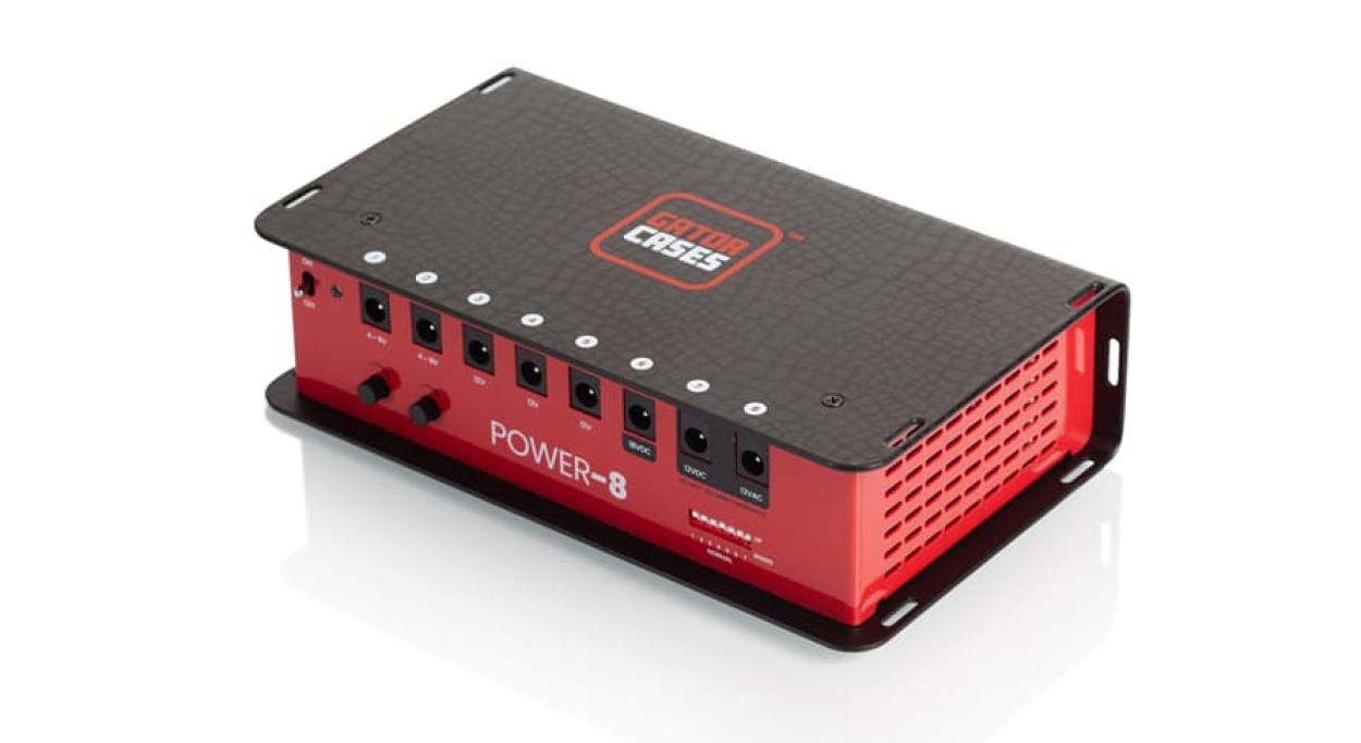 Gator GTR-PWR-8-F Pedal Board Power Supply 8 Outputs (EU, RUS, KOR)