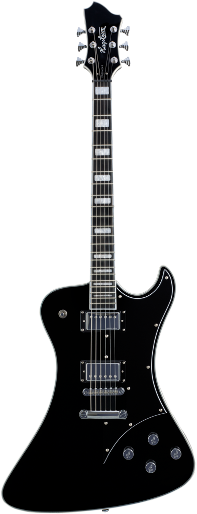 HAGSTROM E-Gitarre, Fantomen, Black Gloss