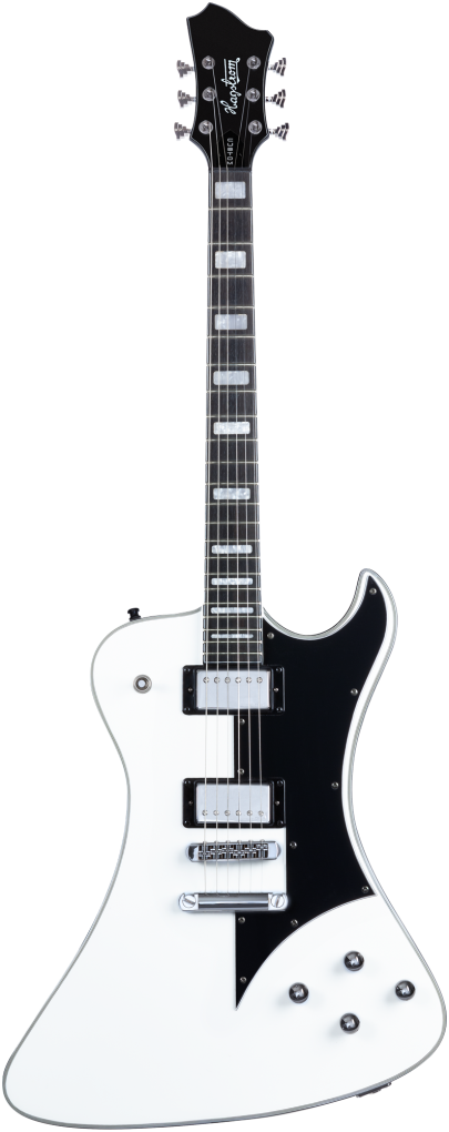 HAGSTROM E-Gitarre, Fantomen Custom, White Gloss