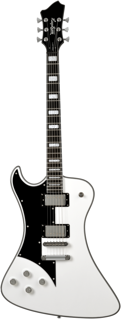 HAGSTROM E-Gitarre, Fantomen, White Gloss, LinkshÃ¤nder