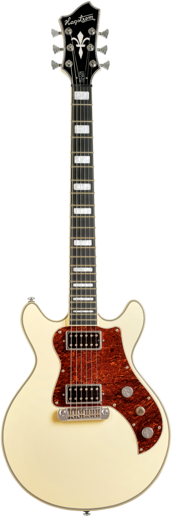 HAGSTROM E-Gitarre, Megin, Creme