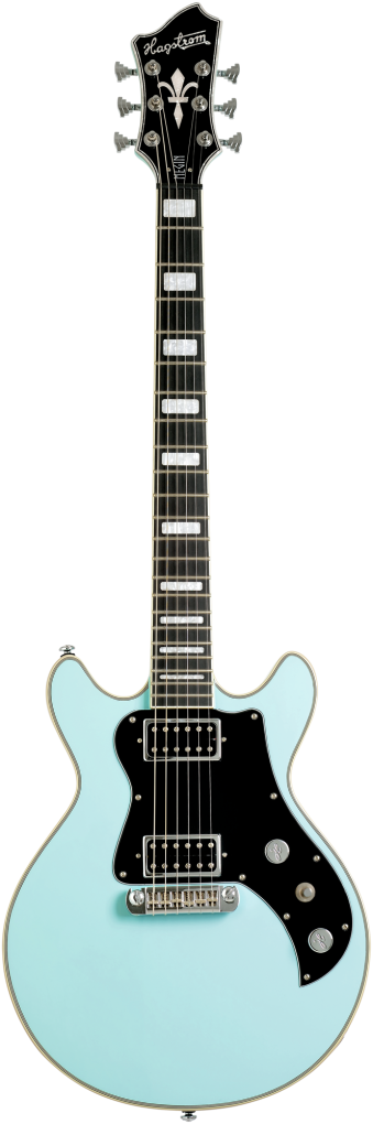 HAGSTROM E-Gitarre, Megin, Aged Sky Blue