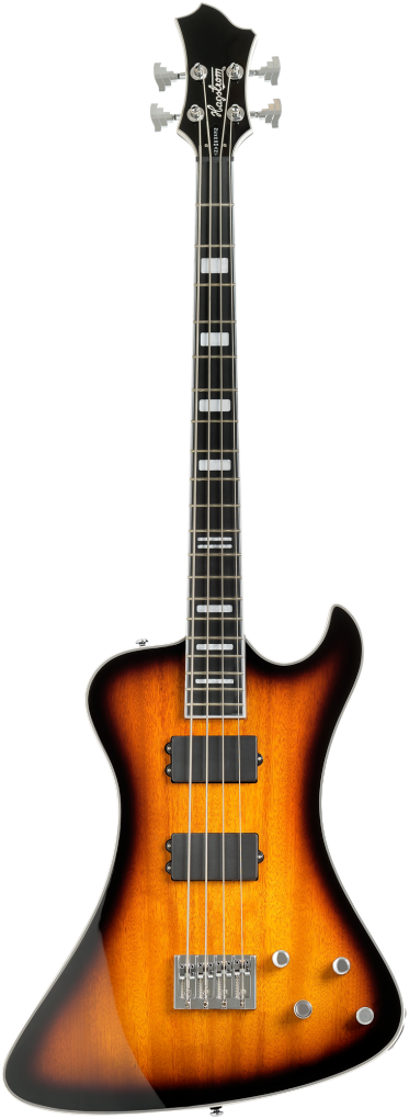 HAGSTROM E-Bass, Nekromant 4, Tobacco Sunburst