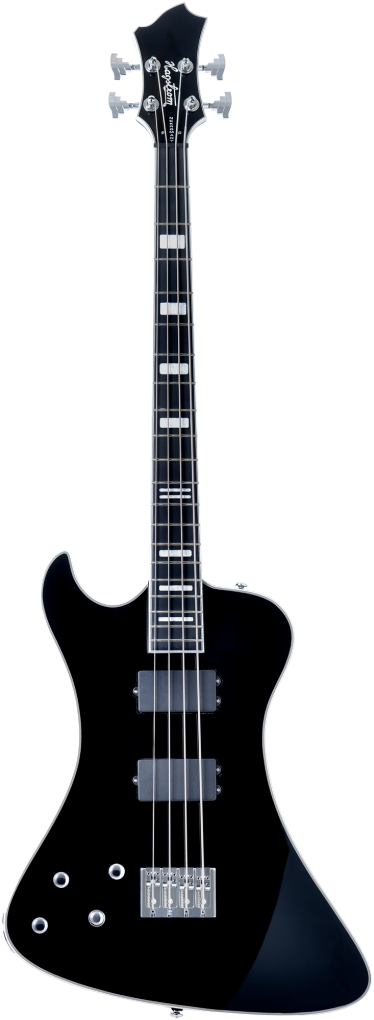 HAGSTROM E-Bass, Nekromant 4, Black Gloss, Linkshänder