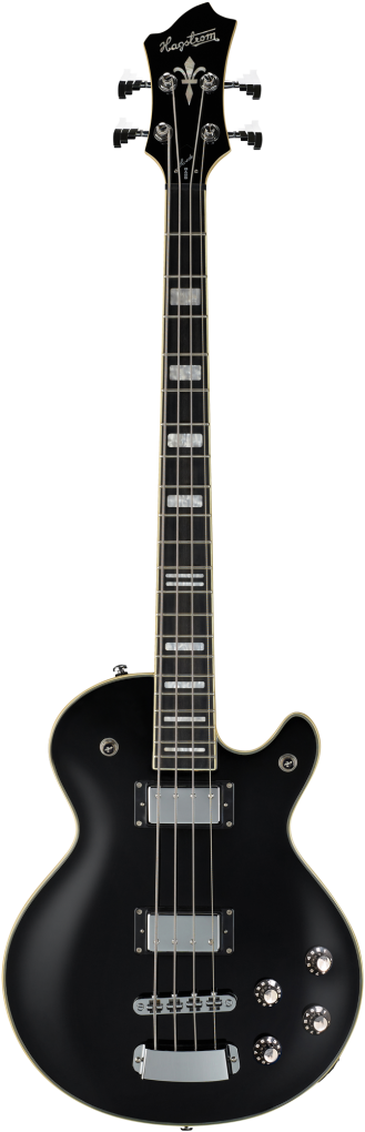 HAGSTROM Bassgitarre, Swede, Black Gloss