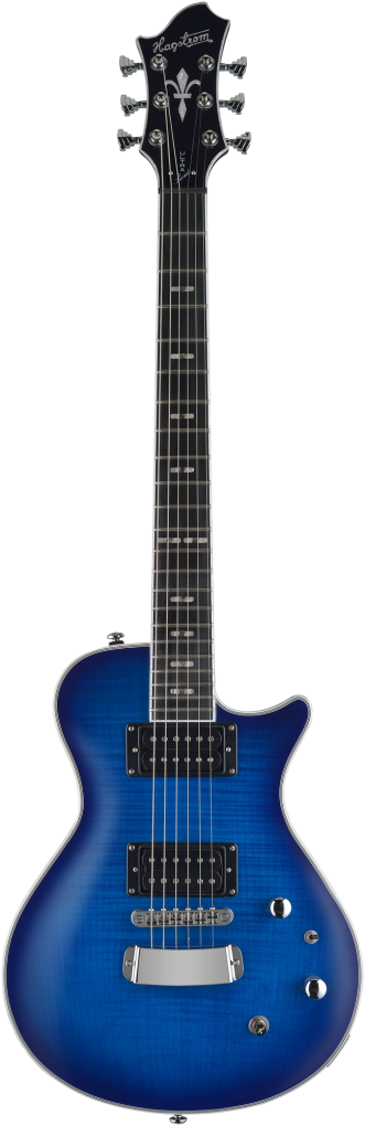 HAGSTROM E-Gitarre, Ultra Swede, Worn Denim Burst