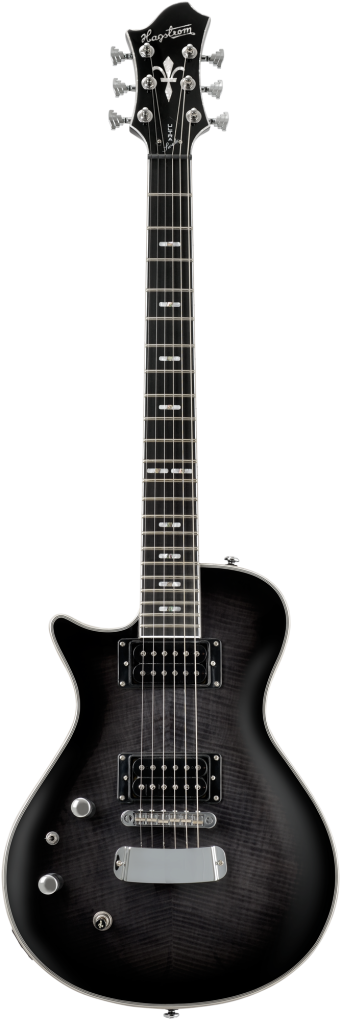 HAGSTROM E-Gitarre, Ultra Swede, Cosmic Blackburst, Linkshänder