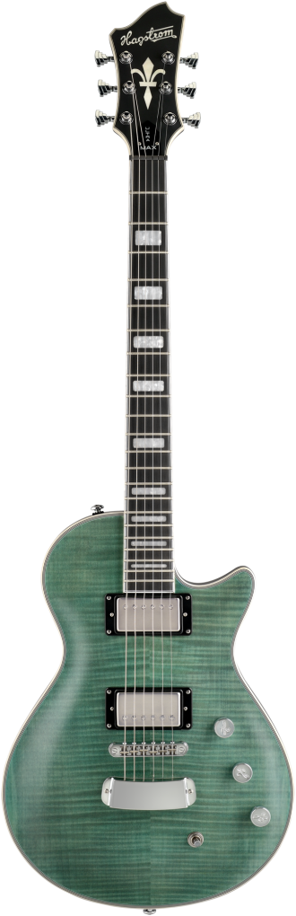 HAGSTROM E-Gitarre, Ultra Max, Fall Sky Satin