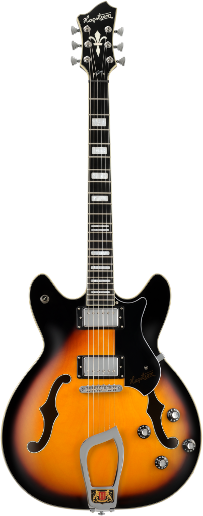 HAGSTROM E-Gitarre, Viking, Tobacco Burst