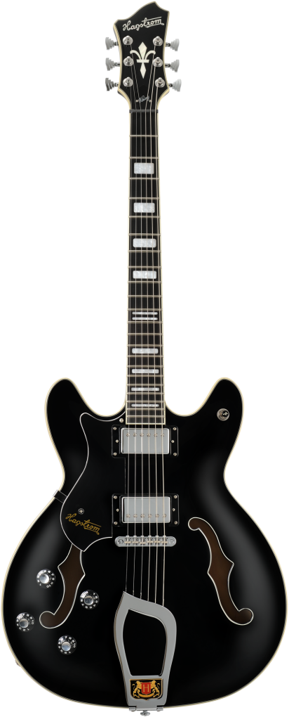 HAGSTROM E-Gitarre, Viking, Black, LinkshÃÂÃÂ¤nder