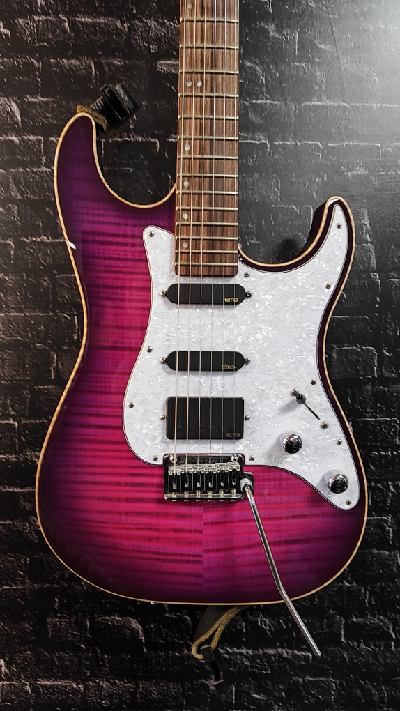 Schecter Sunset Custom HSS USA Custom Shop